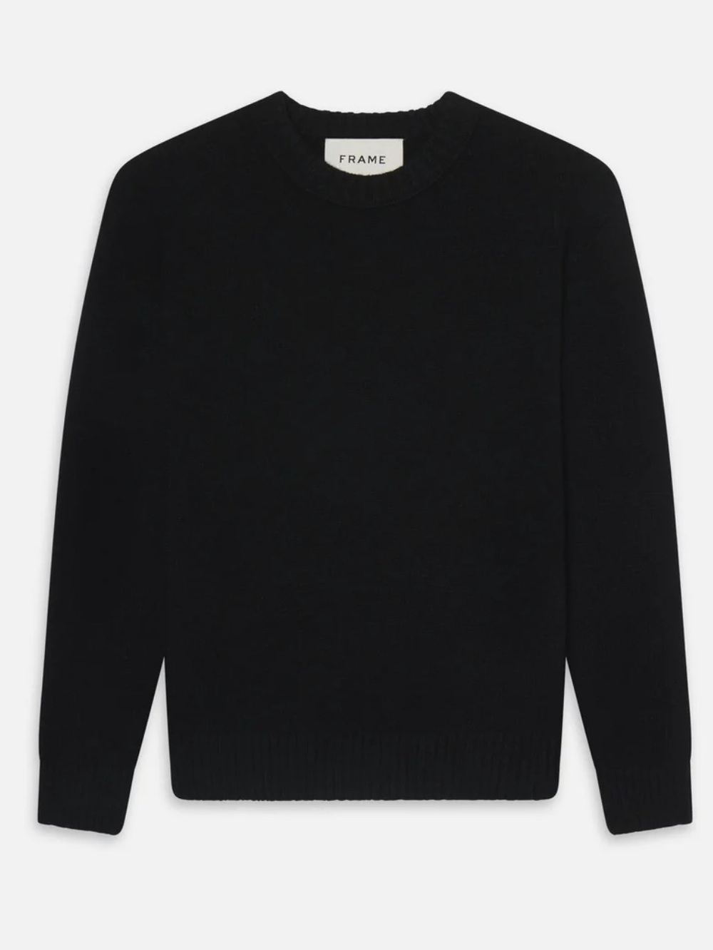Frame ILONA HAMER Black cashmere Men's Crewneck Pullover sweater size xL